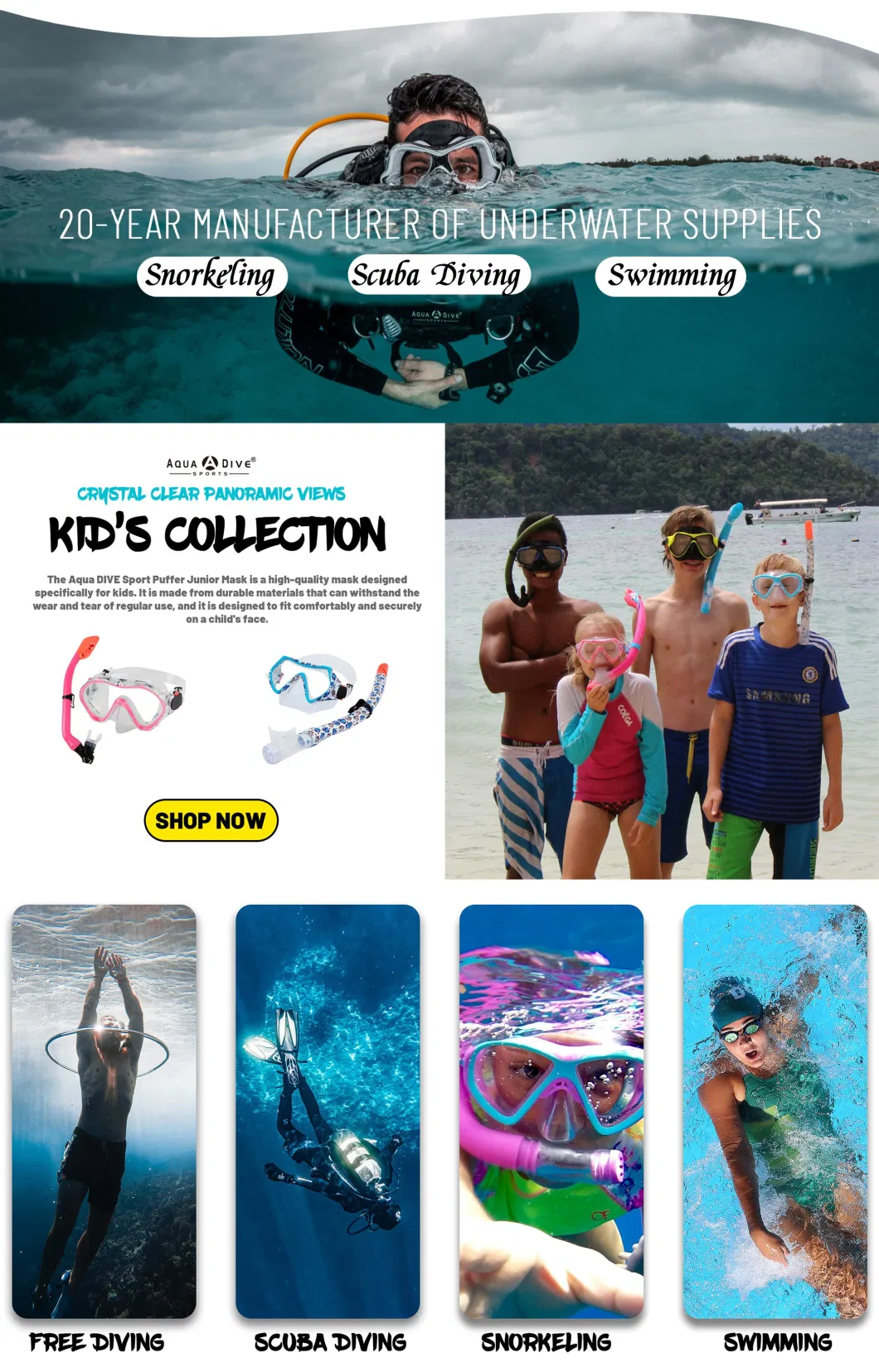 Wholesale Fashion OEM Silicone Resin Anti-Fog Lens Factory Diving Spearfishing Adult Waterproof Snorkeling Mask