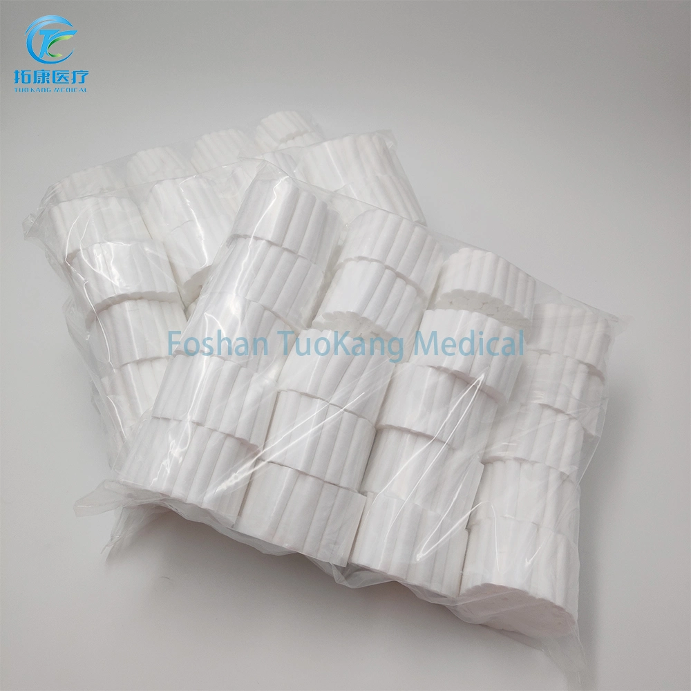 Dental Consumables Dental Roll 100% Cotton Wool Disposable Absorbent Cotton Roll