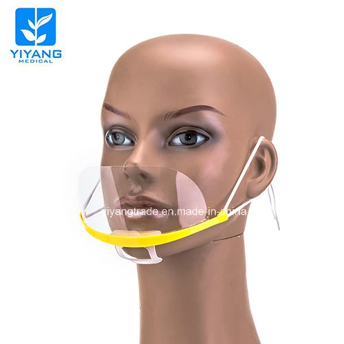 Anti-Fog Plastic Clear Transparent Face Mask