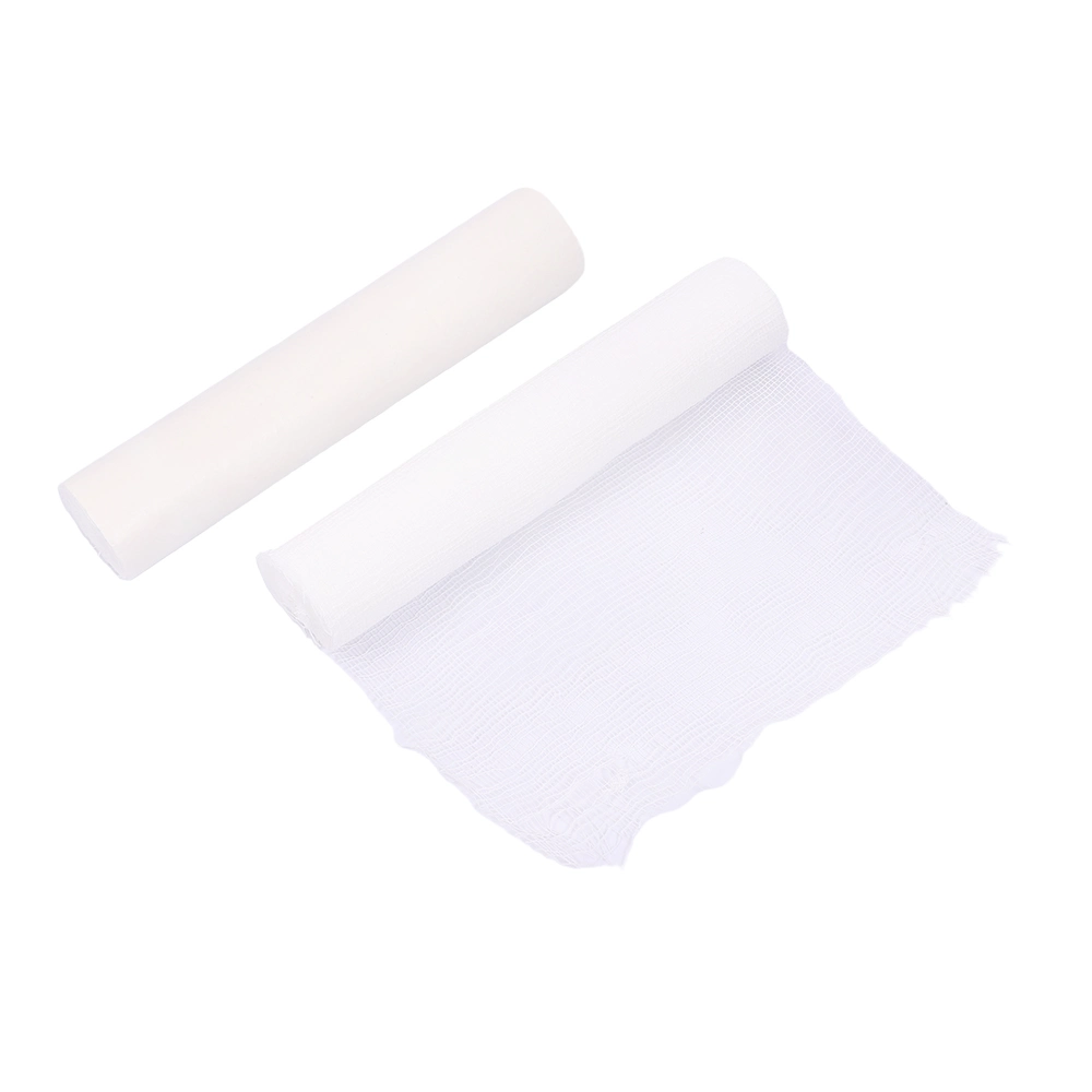 Low Price Comfortable Medical Surgical Absorbent 100% Cotton Individual Packing 14cm*7m Absorbent Gauze Roll
