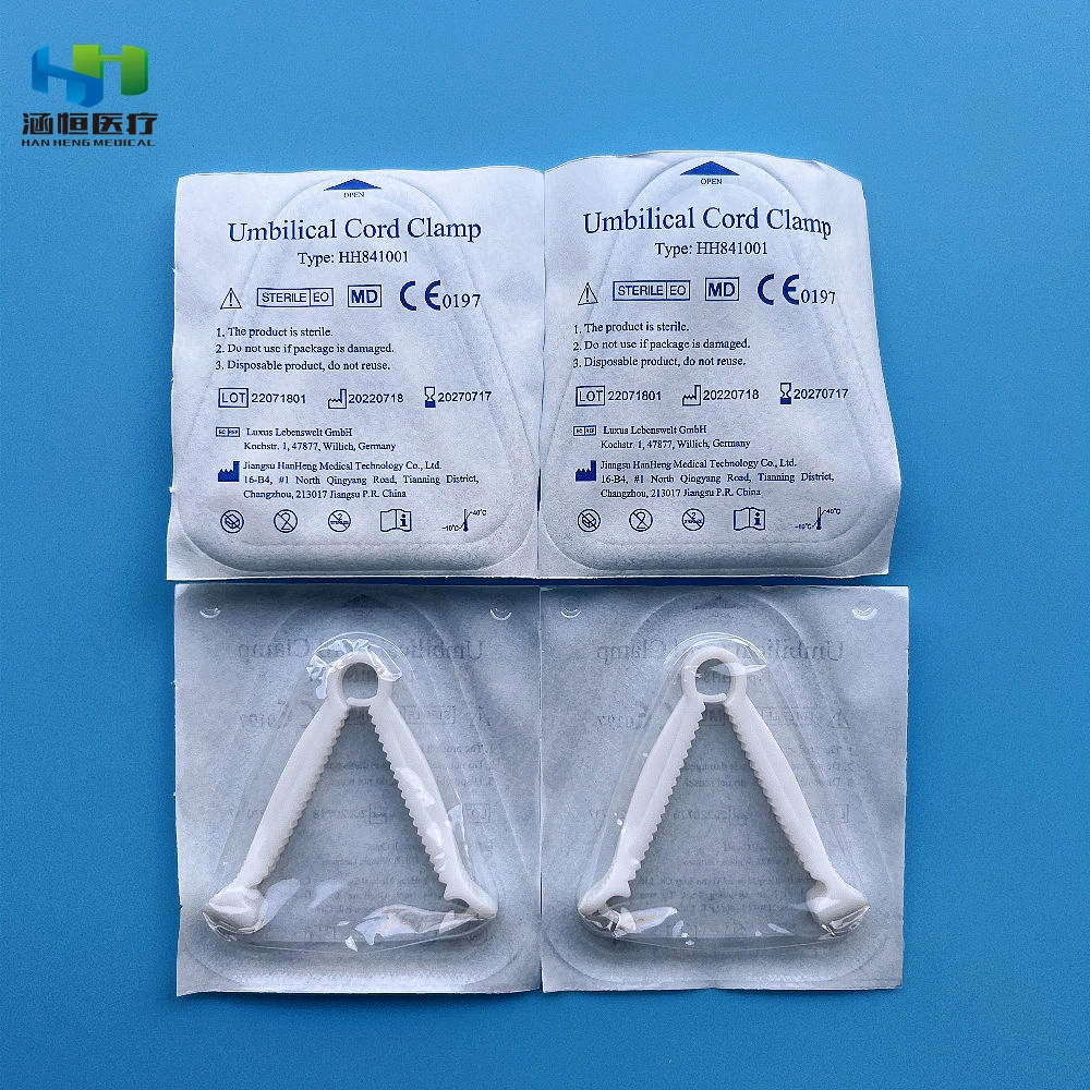 Disposable Medical Umbilical Cord Clamp Clinical Ligation of Newborn Baby Umbilical Cord Clamp