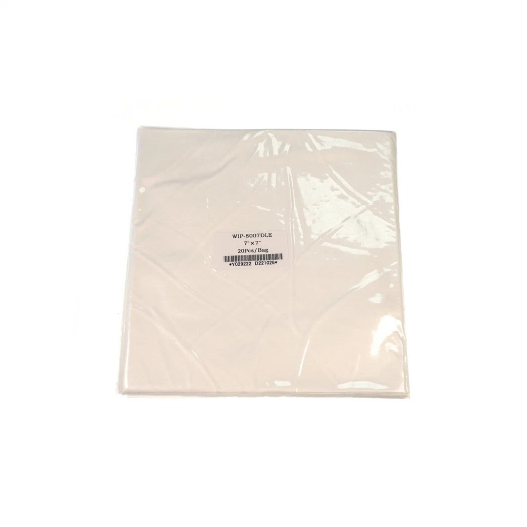 Medmount Medical Microfiber High Shrinkage Polyester Microfiber Knitted Wiper Cleaning Cloth