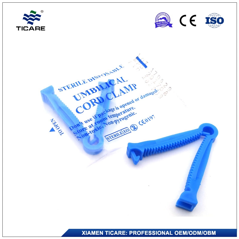 Sterile Disposable Newborn Various Colours Umbilical Cord Clamping