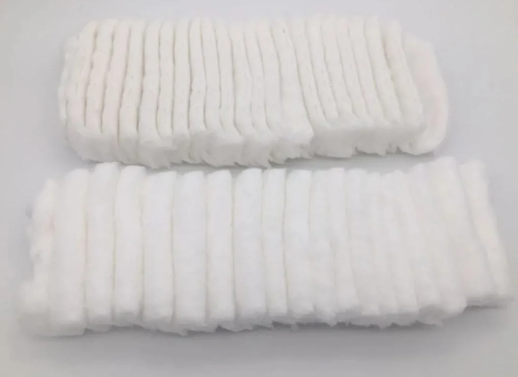 Medical Absorbent Zig Zag Cotton Wool Absorbent Surgical Cotton Roll