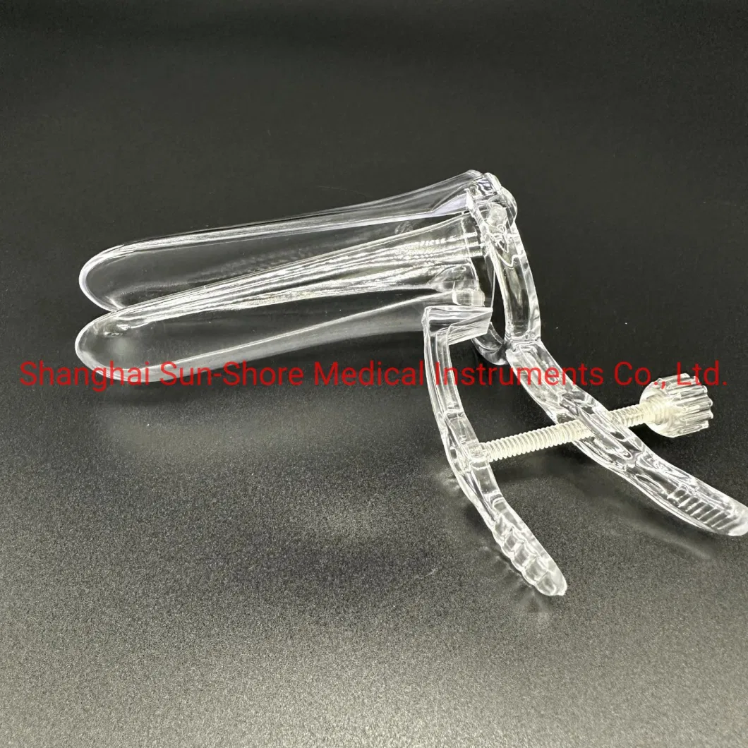 Hot Selling Side Screw Type Disposable Vaginal Dilator Vaginal Speculum for Gynecologic Examination