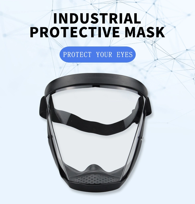 High Quality Transparent Lens Anti-Fog Safety Full Face Mask