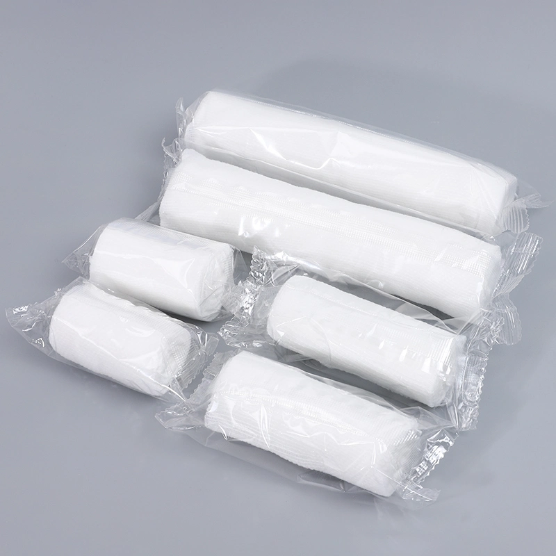 White Thin Medical PBT Gauze First Aid Bandage