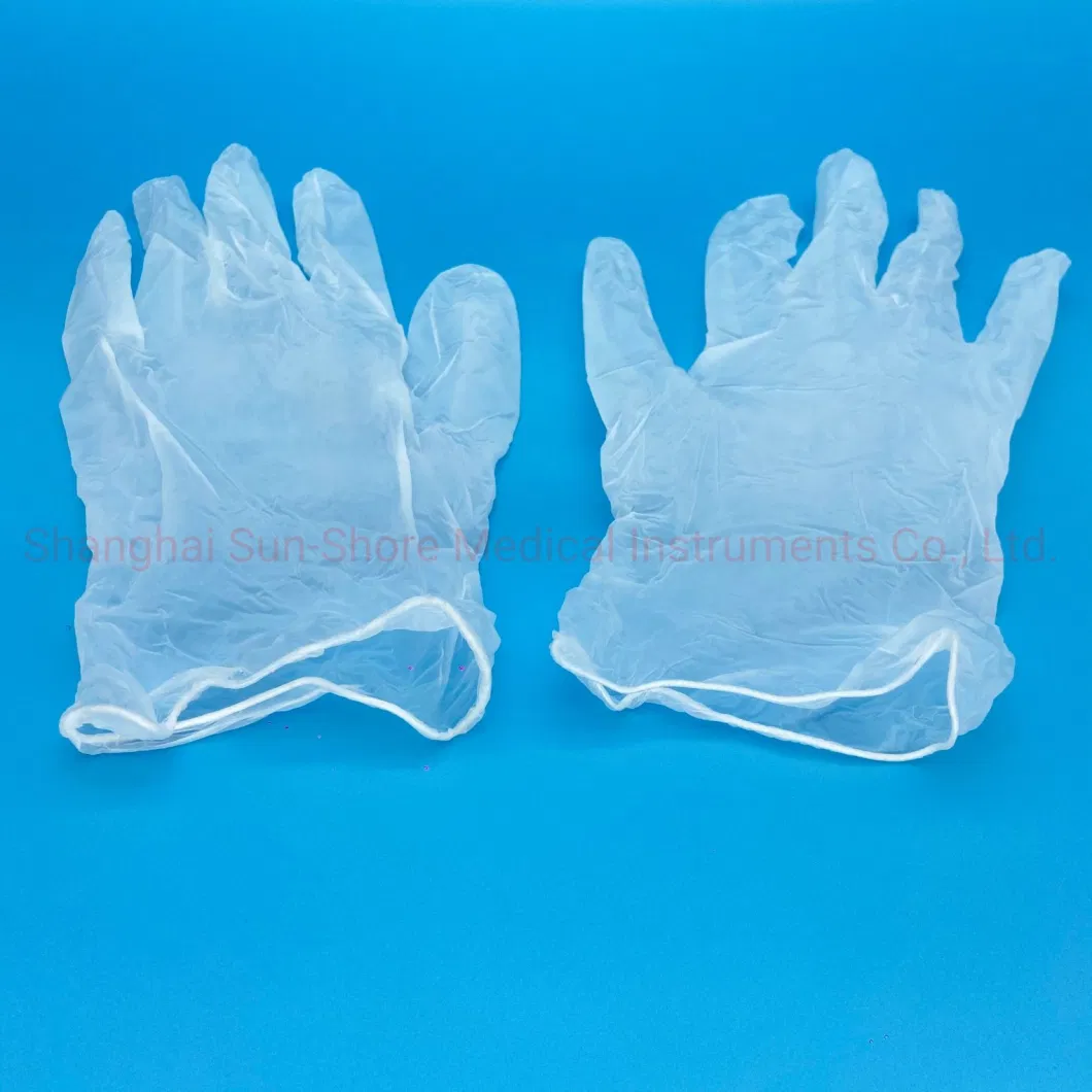 Disposable PVC Vinyl Gloves Examination Gloves China