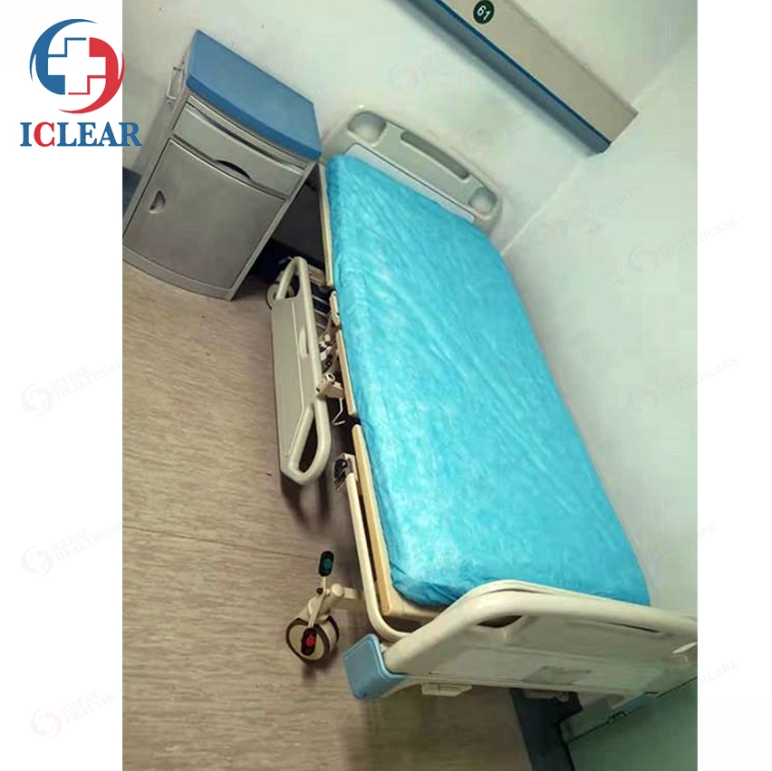 Factory Price Hospital Disposable Blue Non-Woven Bed Sheets White PP Bed Cover