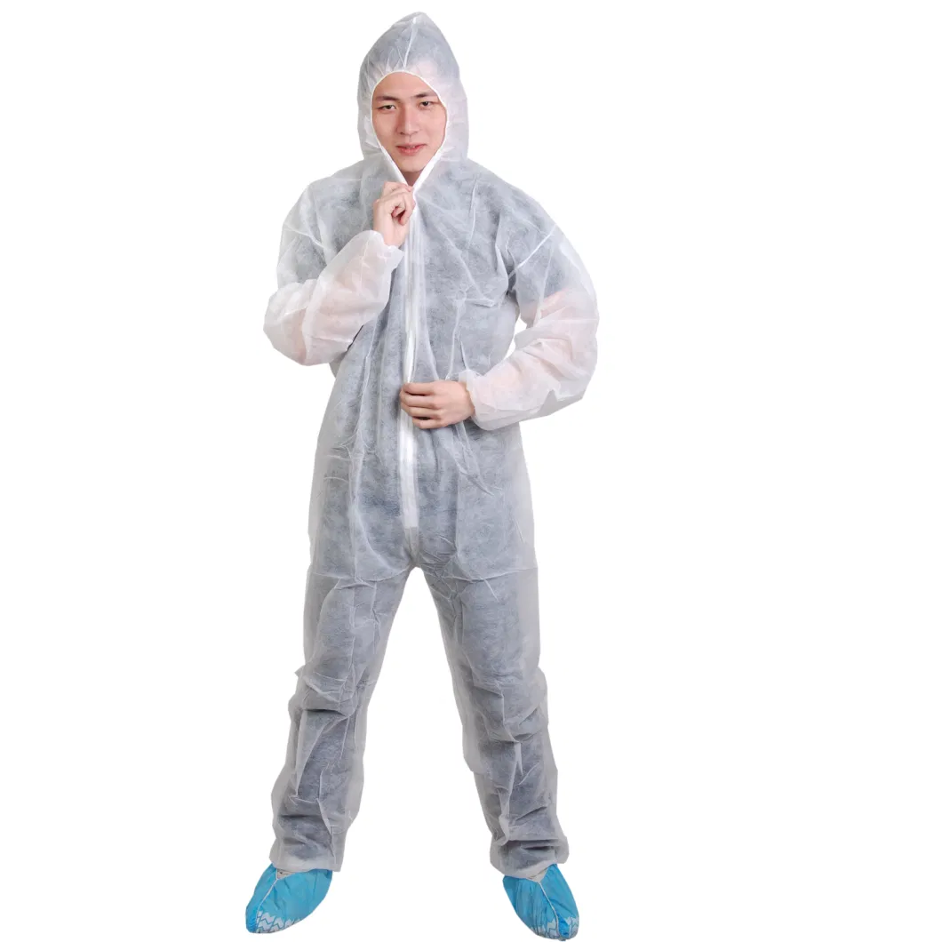 Disposable Nonwoven Jumpsuit, Protective SMS Jumpsuits