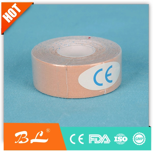 Sports Kinesiology Tape, for Athletic Muscles, CE Waterproof Cotton, Hot Sale, Free Sample -F