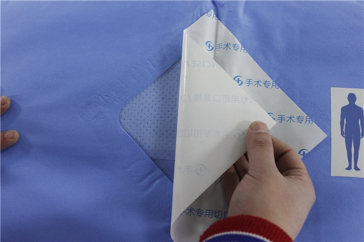 Sterile Disposable Non Woven Thyroid Surgical Drape Pack for Hospital