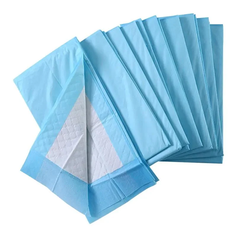 China Wholesale Adult Incontinent Nursing Urine Pad Bed Protective Disposable Incontinence Underpads Sanitary Pad