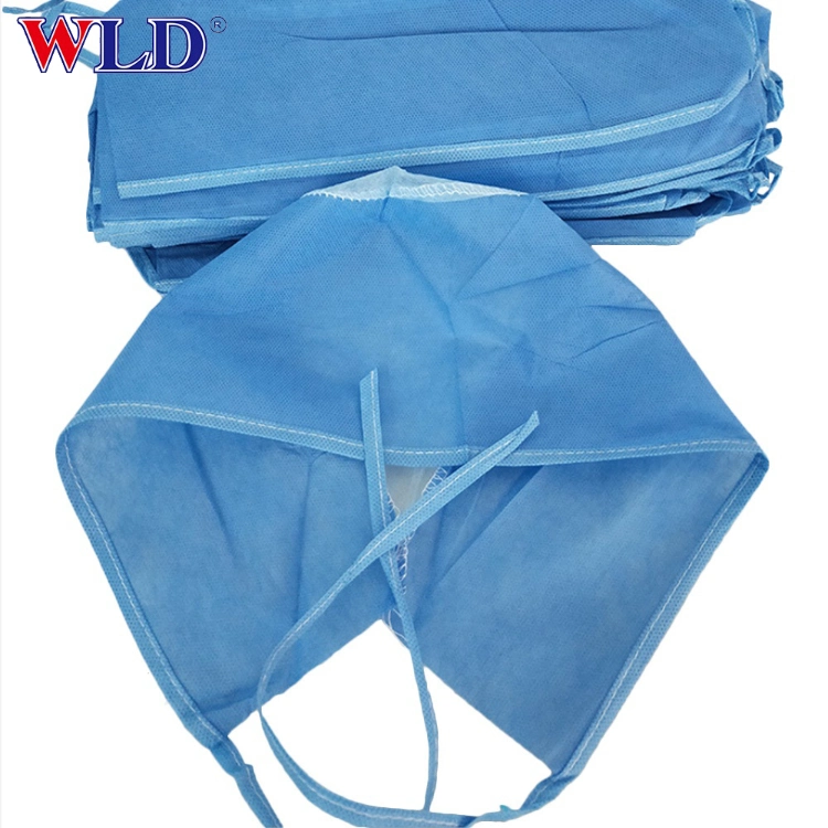 Disposable Non Woven Strip Clip Cap Bouffant Head Cover Hair Net Surgical Doctor Hat