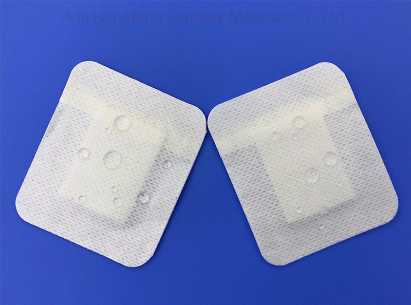 Hospital or Clinic Using IV Cannula Fixation Dressing Non-Woven/PU Transparent Wound Dressing