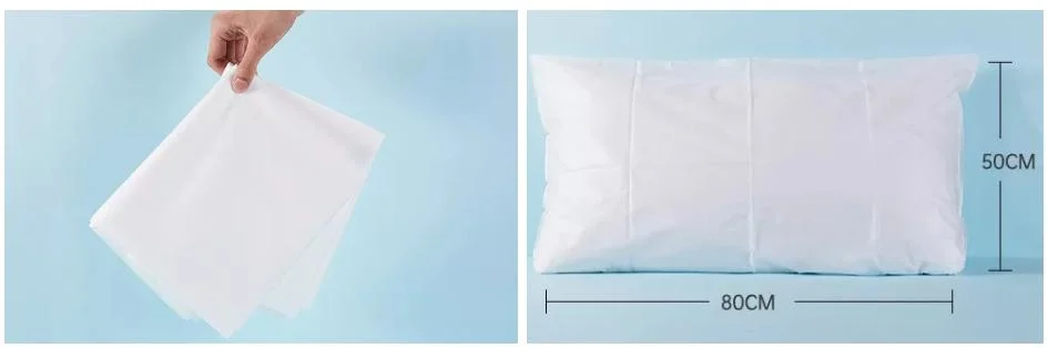 Disposable Non Woven Fabric Pillow Cases for Hospitals, Dental Clinics, Beauty Salons