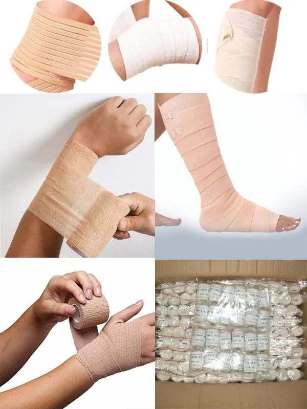 Medical 100% Cotton Elastic Crepe Bandage