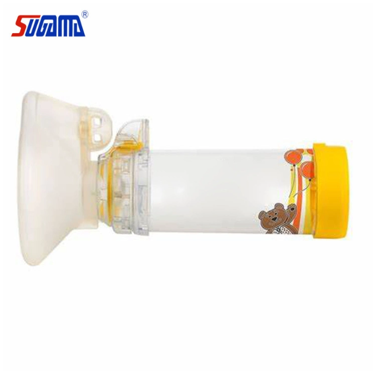 Aerochamber with Silicone Mask Aerosol Spacer for Asthma