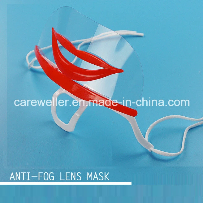 Double-Side Anti-Fog Plastic Face Mask (CW-CS101)