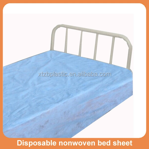 PP Bed Cover with Elastic Non Woven Disposable Bed Sheet