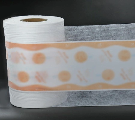 Free Sample Breathable PE Polypropylene Film Back-Sheet Film Baby Diaper Raw Material