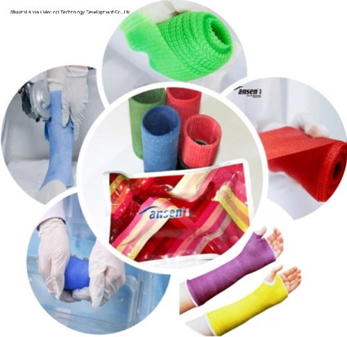 New Medical Gypsum Bandage Plaster of Paris Bandage Hospital Disposable Items Fiberglass Cast