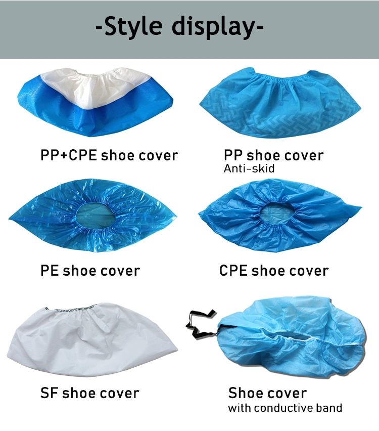 Disposable CPE Protective Shoe Cover