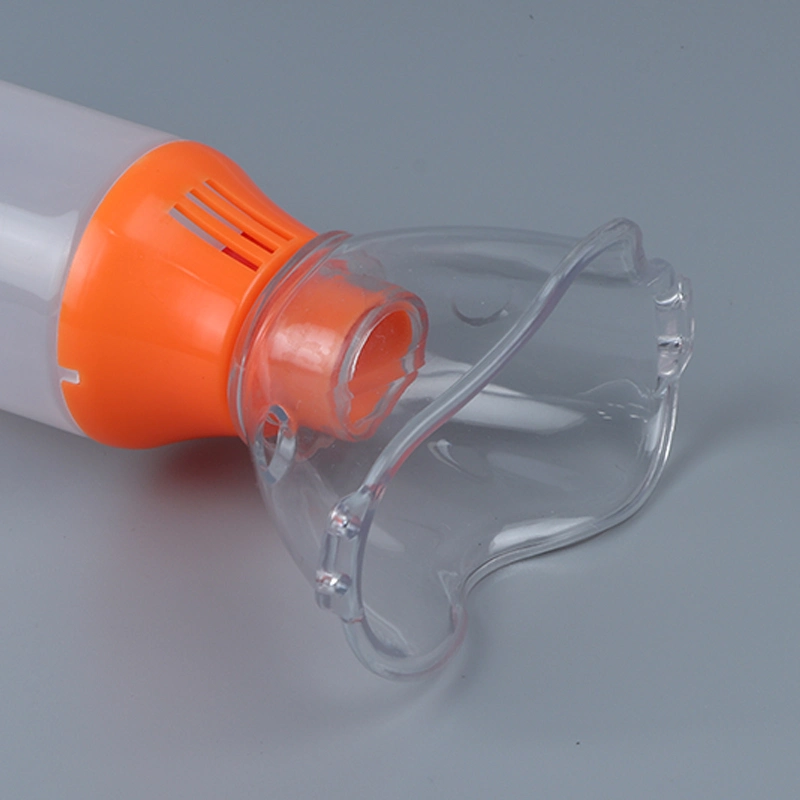 High Quality Anti-Static Aero Silicone Chamber with Mask for Asthma Therapy