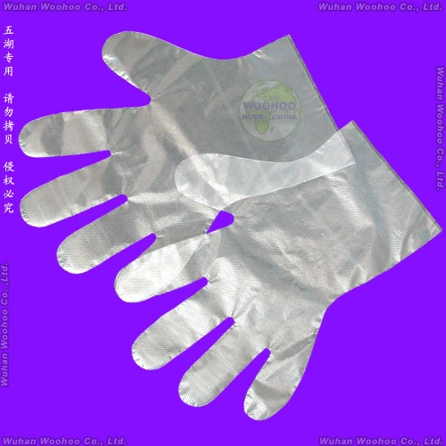 Plastic/Poly/CPE/HDPE/LDPE/PVC/Vinyl/Exam/Stretchable TPE Elastic/Clear/Surgical/Medical/Examination Disposable PE Glove for Food Processing Industry Service