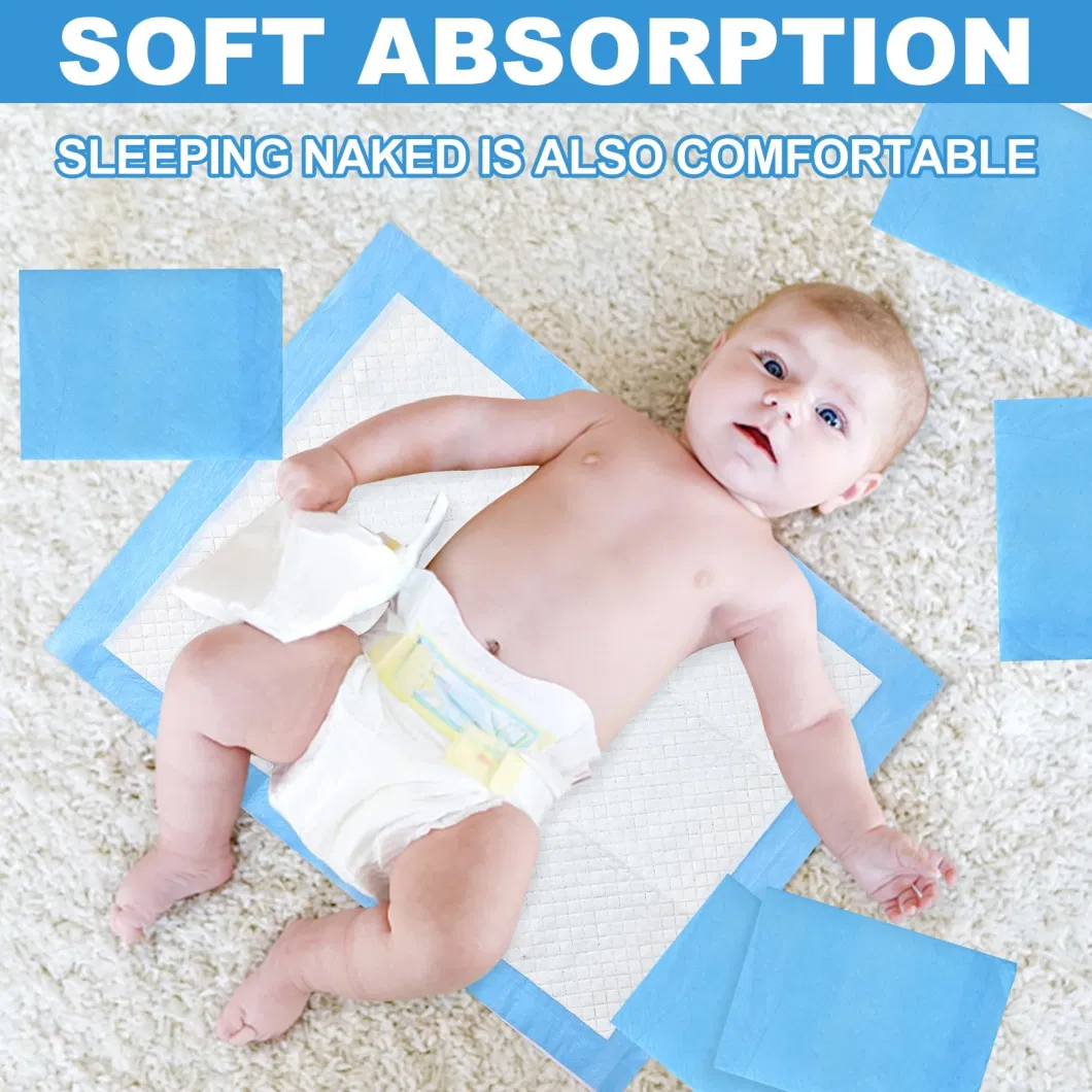 Lightweight portable High Capacity Disposable Bottom Pad Offers Absorbent Protection
