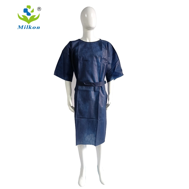 Doctor Dental Patient/Thumb Loop Operation/Protective/Exam/Visitor/SMS/PP/Sterile Scrub Disposable Nonwoven Medical/Hospital/Surgeon/Surgical/Isolation Gown