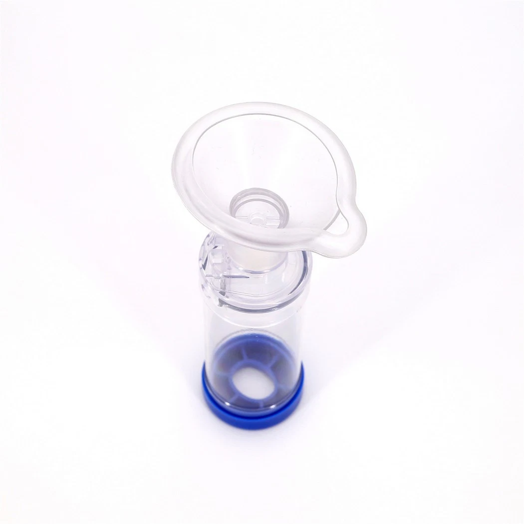 Medmount Medical Soft 175ml Silicone/PVC Mask Anti-Static Plastic Asthma Aerosol Spacer Chamber with CE/ISO