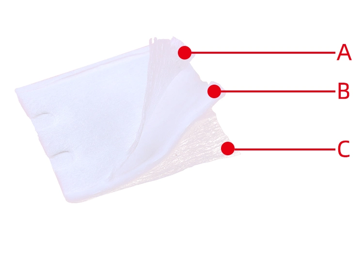 Basic Customization 100% Cotton Natural Facial Cotton Pad for Cosmetic