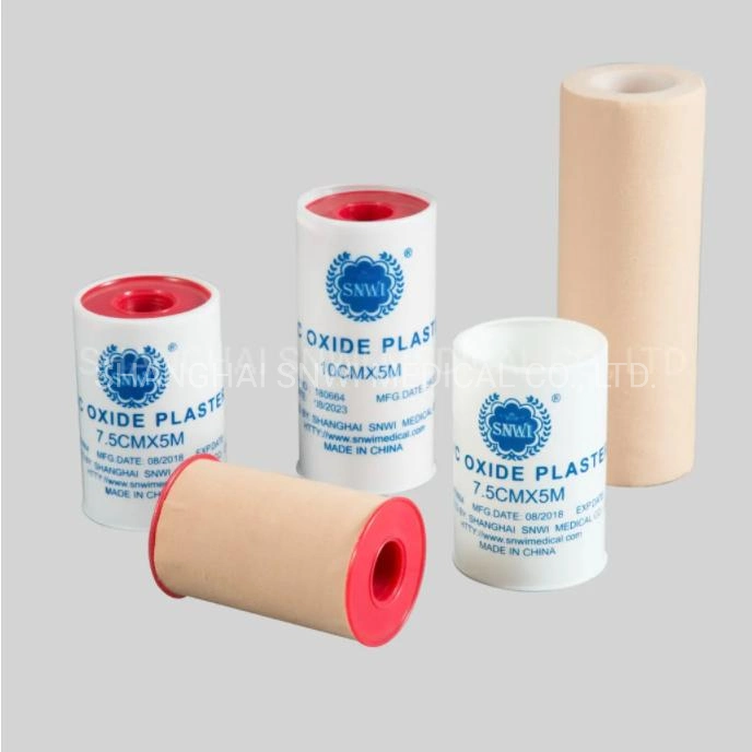 Medical Supply Product Zinc Oxide Plaster with Plastic Can