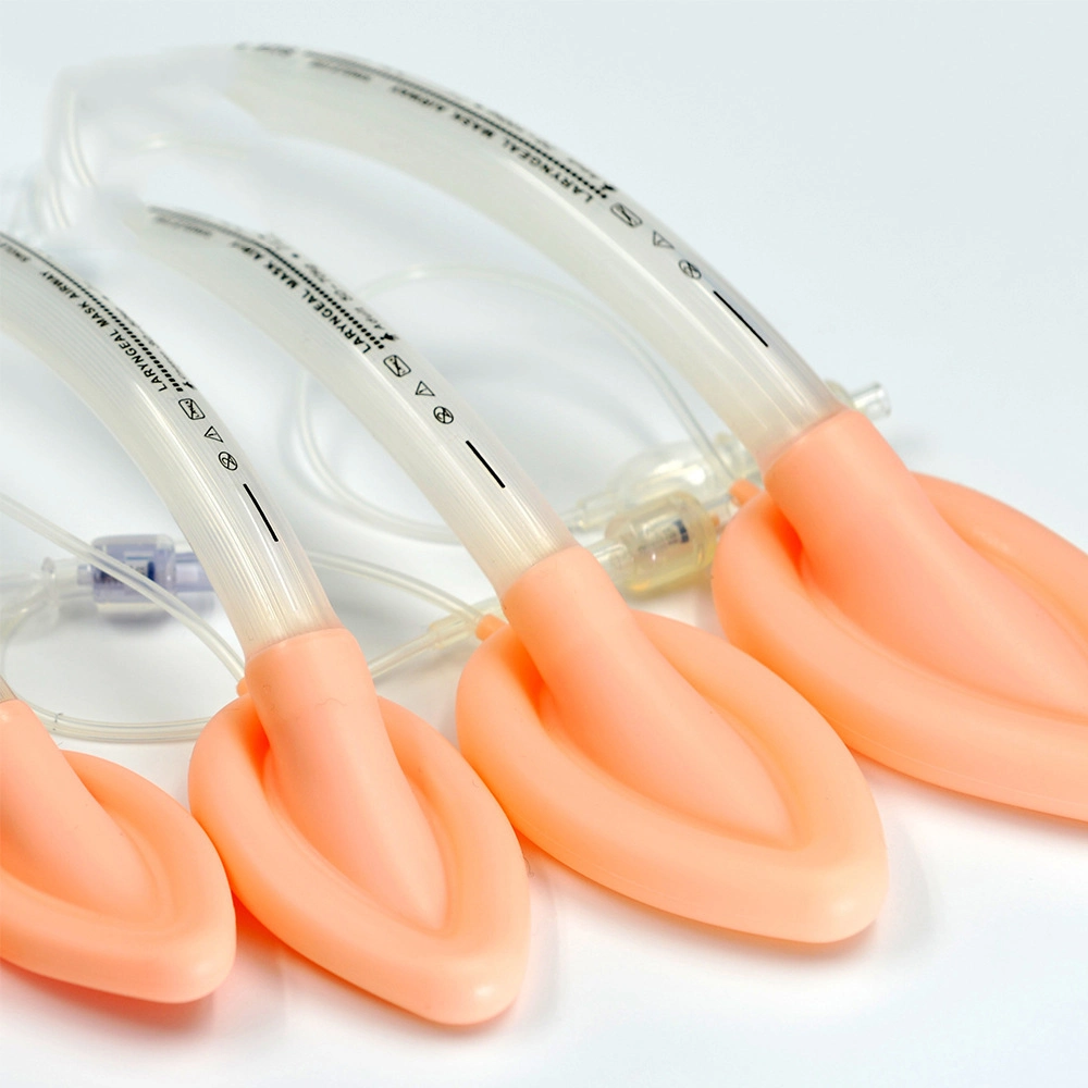 Orcl Manufacturer Wholesale Silicone Reusable Reinforced Easy Laryngeal Airway Mask