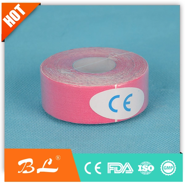 Sports Kinesiology Tape, for Athletic Muscles, CE Waterproof Cotton, Hot Sale, Free Sample -F