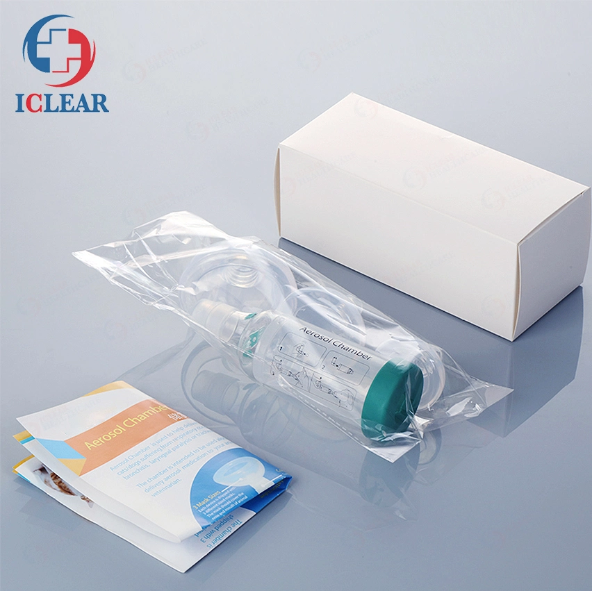 Medical Portable Pet Silicone Mask Asthma Aerosol Inhaler Aerosol Chamber