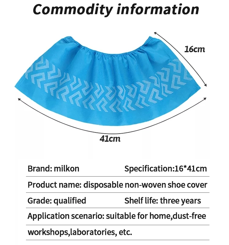 Good Price China Factory Non-Woven Shoe Covers for Hospital and Cleaning