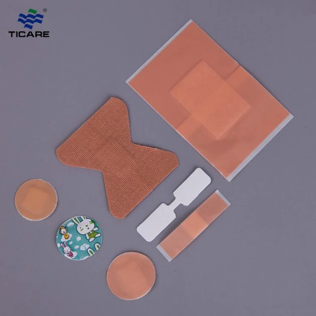 Bandaids Disposable Elastic Adhesive Medical Strip PU PE Nonwoven Wound Plaster