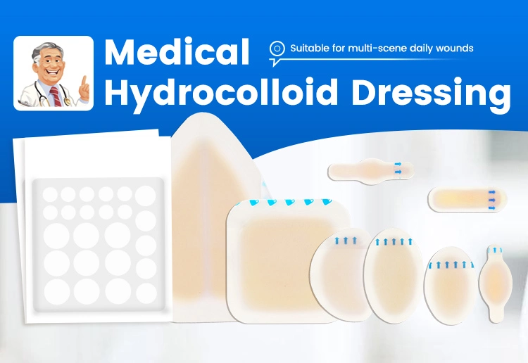 Hydrocolloid Plaster 4-1 Wound Plaster Meical Plaster J86