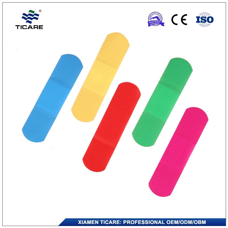 Bandaids Disposable Elastic Adhesive Medical Strip PU PE Nonwoven Wound Plaster