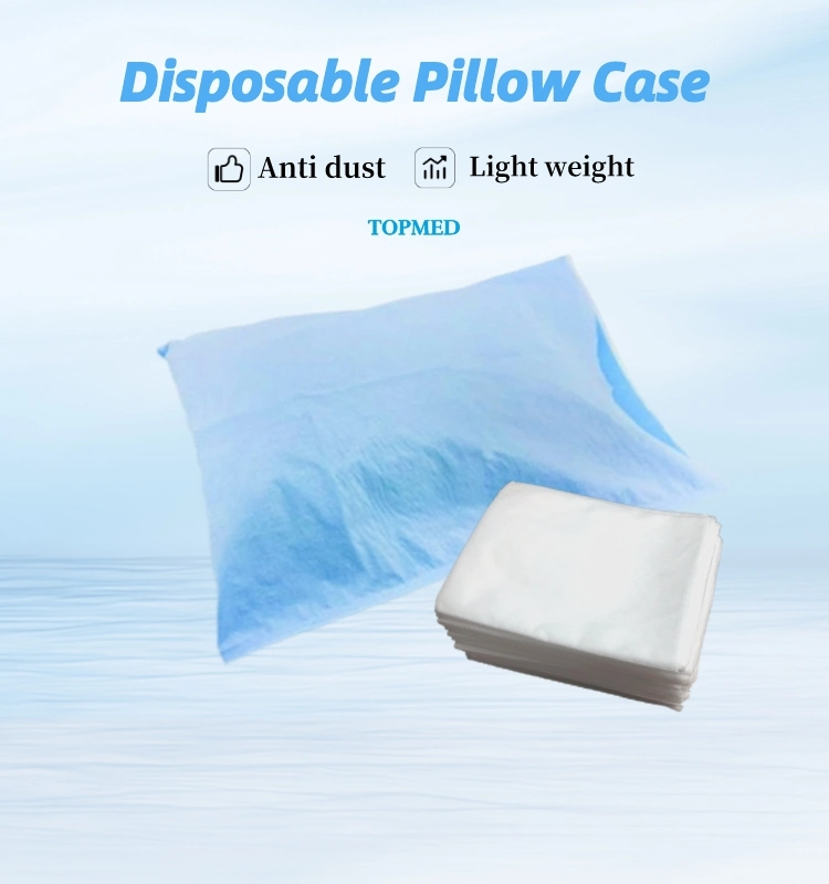 Disposable Non Woven Fabric Pillow Cases for Hospitals, Dental Clinics, Beauty Salons