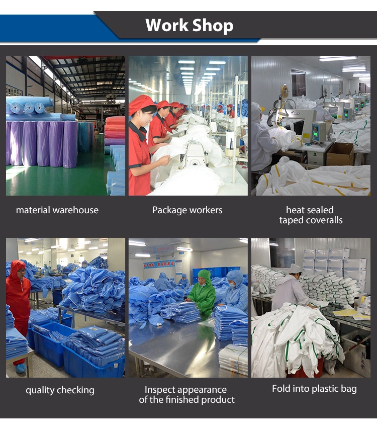 Kitchen Disposable Nonwoven PVC/PE/PP Apron for Protection