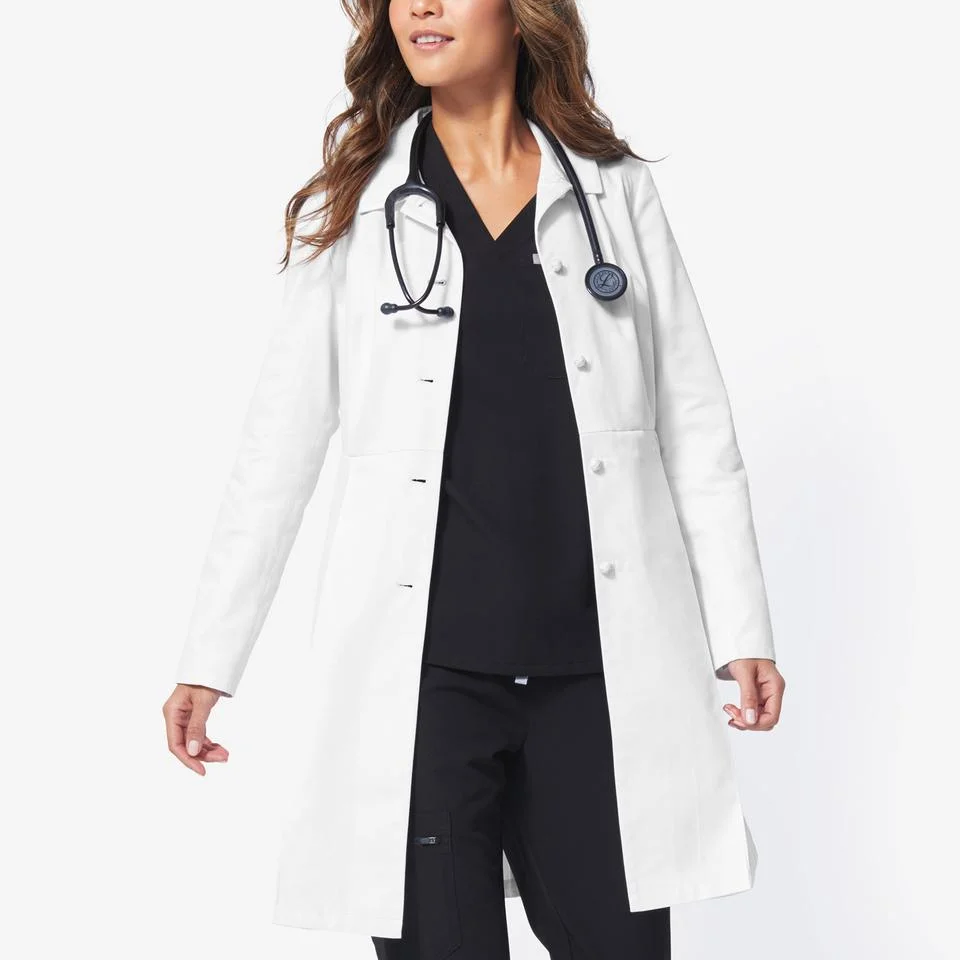 Customized Factory Wholesale Price Hospital Clinic Dental Doctor Nurse Uniforms Medical White Lab Coat