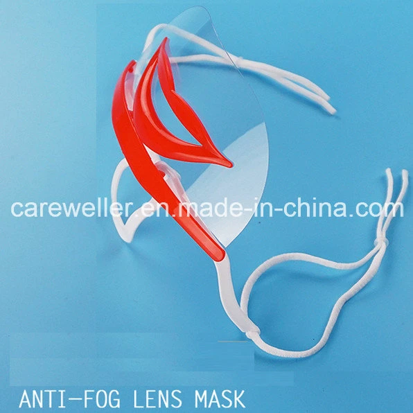 Double-Side Anti-Fog Plastic Face Mask (CW-CS101)