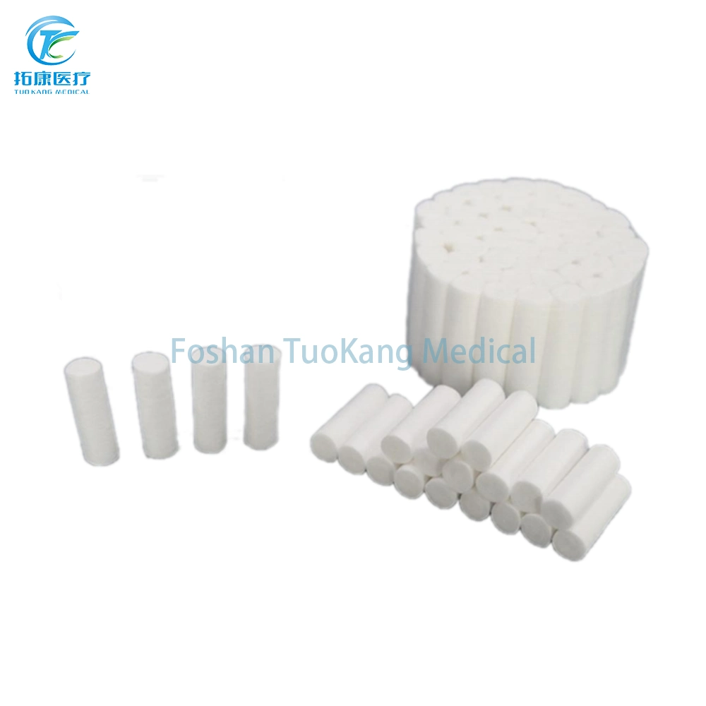 Dental Consumables Dental Roll 100% Cotton Wool Disposable Absorbent Cotton Roll