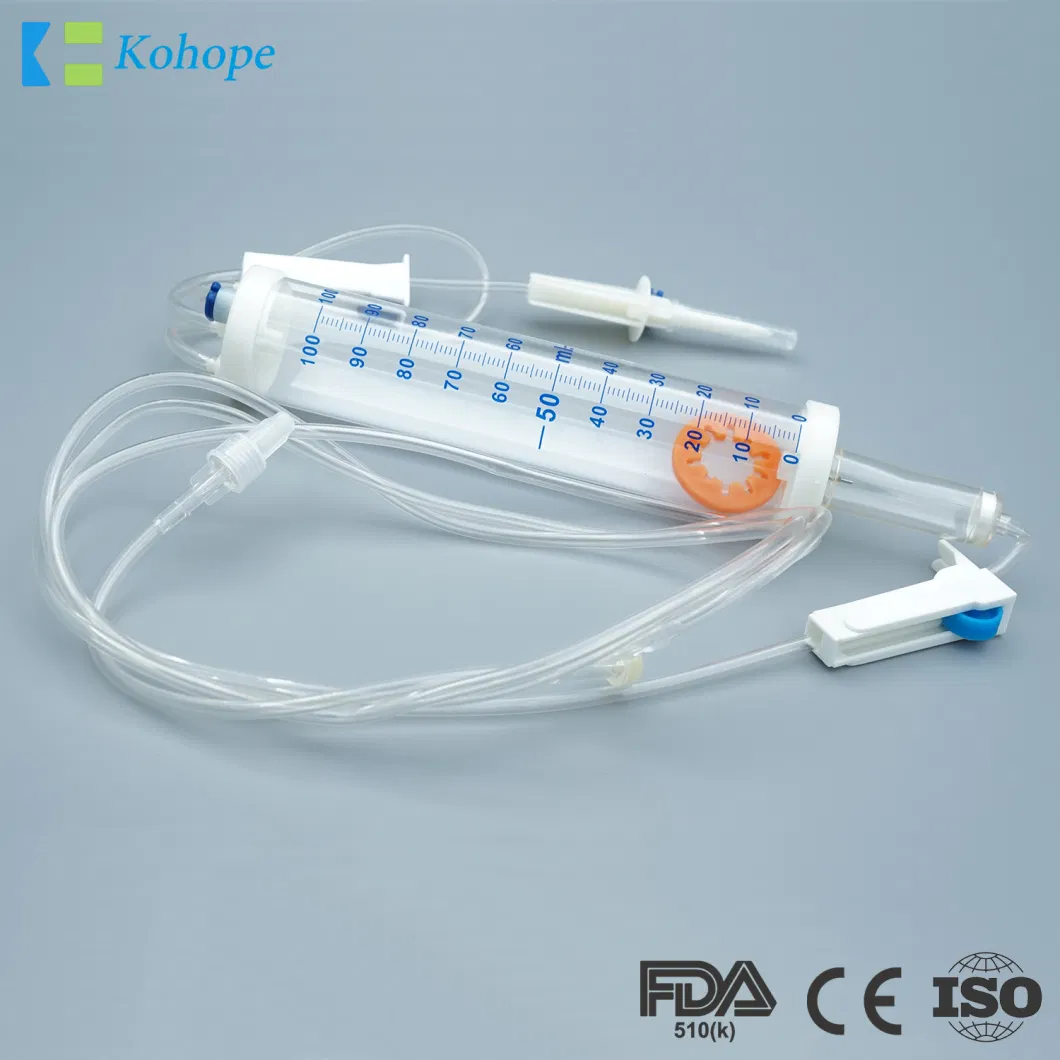 2021 New CE Certified Medical Disposable Burette Type Infusion Set