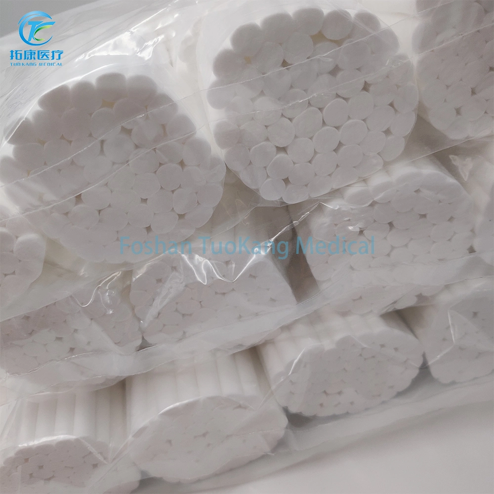 Dental Consumables Dental Roll 100% Cotton Wool Disposable Absorbent Cotton Roll