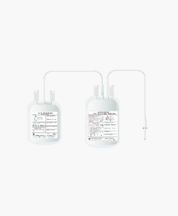CE &amp; ISO Certificate Disposable PVC 450ml Single/Double/Triple/Quadruple Blood Transfusion Bag with Needle