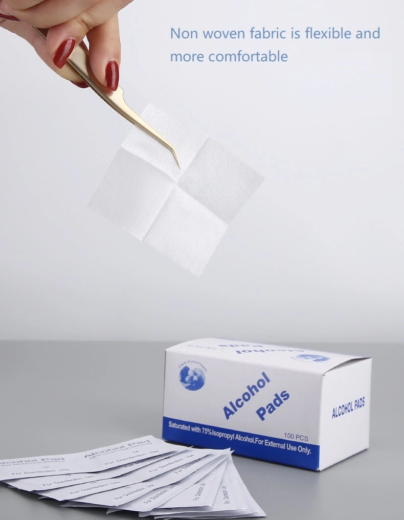 3.15% Chg Pad 70% Ipa Isopropyl Alcohol Swab Skin Antisepsis Preinjection Skin Preparation Alco Swabs